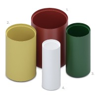 Кашпо К-001 симпл ТИП 1 (К-001 Симпл ТИП-1) D600 H800 (Арт. PSK001-600000-800-T01)