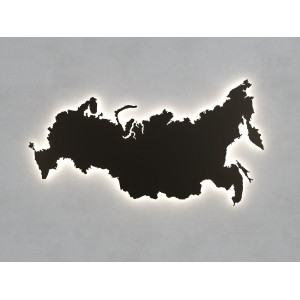 Светильник Настенные перфорации (Карта России 1) L1000 B40 H550 Мощность: 33W (Арт. ISNPR5-550040-100010033)