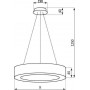 Светильник Стэрия (Обычная версия) D980 Мощность: 39W (Арт. ISST2-065045-098030039)