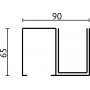 Светильник Стэрия плант (Тонкий профиль) D887 B105 H35 Мощность: 35W (Арт. ISSTP2-035105-088730035)