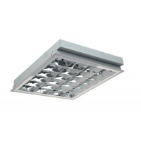 Светильник ЛВО PRB/R 218 HF 2х18Вт Т8 G13 ЭПРА IP20 | 1017000020 | Световые Технологии