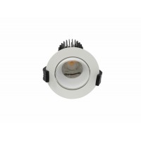 Светильник светодиодный COOL ADJUSTABLE 07 WH/WH D45 4000K (with driver) | 1412000990 | Световые Технологии