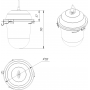 LED светильник SVT-STR-ZL-18W-IP54