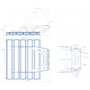 Светильник TL-PROM SM 1025 FL светодиодный