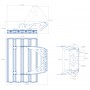 Светильник TL-PROM SM 680 5K FL DIM К50 светодиодный