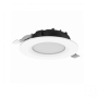 Cветильник светодиодный Вартон DL-SLIM круглый встр. 121*38мм 10Вт 4000K IP44 монтажный диаметр 95 мм авар. автономный постоянного действияTeletest Арт. V1-R0-00546-10AT0-4401040