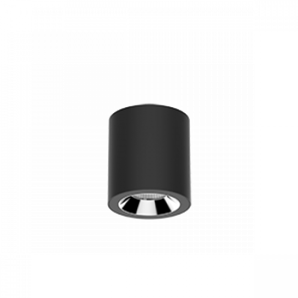 Светильник LED Вартон DL-02 Tube накл. 100*110 12Вт 4000K 35° RAL9005 черн. матовый светодиодный Арт. V1-R0-T0113-20000-2001240