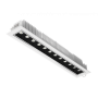 Светильник Вартон DL-STELLAR встр. поворотный 354x62x45mm 30Вт 4000K 34° бел. DALI светодиодный Арт. V1-R0-00410-10D25-2003040