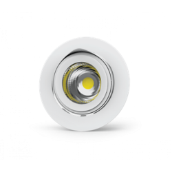 Светильник LED Вартон DL/R встр. поворотный 40° 165*125мм 30Вт 3000K бел. (⌀155mm) светодиодный Арт. V1-R0-00411-10R03-2003030