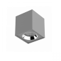 Светильник LED Вартон DL-02 Cube накл. 125*135 20Вт 4000K 35° RAL7045 серый матовый светодиодный Арт. V1-R0-H0360-20000-2002040