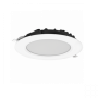 Cветильник светодиодный Вартон DL-SLIM круглый встр. 222*38мм 30Вт 3000K IP44 монтажный диаметр 195 мм DALI Арт. V1-R0-00548-10D01-4403030