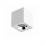 Светильник LED Вартон DL-02 Cube накл. 125*135 20Вт 4000K 35° RAL9010 бел. матовый светодиодный Арт. V1-R0-00360-20000-2002040
