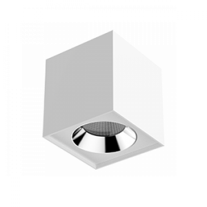 Светильник LED Вартон DL-02 Cube накл. 150*160 36Вт 3000K 35° RAL9010 бел. матовый светодиодный Арт. V1-R0-00360-20000-2003630
