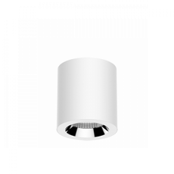 Светильник LED Вартон DL-02 Tube накл. 125*135 18Вт 3000K 35° RAL9010 бел. матовый светодиодный Арт. V1-R0-00113-20000-2001830