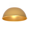 Рефлектор для DL-SPARK 15Вт матовый золотой Арт. V1-R0-F0433-10L07-0000000
