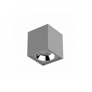 Светильник LED Вартон DL-02 Cube накл. 100*110 12Вт 4000K 35° RAL7045 серый матовый светодиодный Арт. V1-R0-H0360-20000-2001240