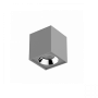 Светильник LED Вартон DL-02 Cube накл. 100*110 12Вт 4000K 35° RAL7045 серый матовый светодиодный Арт. V1-R0-H0360-20000-2001240