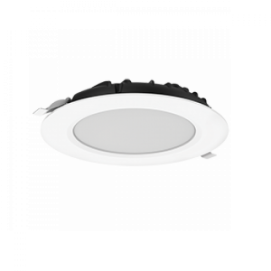 Cветильник светодиодный Вартон DL-SLIM круглый встр. 222*38мм 30Вт 6500K IP44 монтажный диаметр 195 мм DALI Арт. V1-R0-00548-10D01-4403065