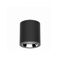 Светильник LED Вартон DL-02 Tube накл. 125*135 18Вт 4000K 35° RAL9005 черн. матовый светодиодный Арт. V1-R0-T0113-20000-2001840
