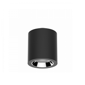 Светильник LED Вартон DL-02 Tube накл. 125*135 18Вт 4000K 35° RAL9005 черн. матовый светодиодный Арт. V1-R0-T0113-20000-2001840