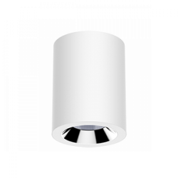 Светильник LED Вартон DL-02 Tube накл. 220*150 55Вт 4000K 35° RAL9010 бел. матовый светодиодный Арт. V1-R0-00391-20000-2005540