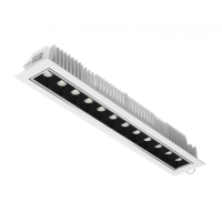 Светильник Вартон DL-STELLAR встр. поворотный 354x62x45mm 30Вт 3000K 34° бел. светодиодный Арт. V1-R0-00410-10L25-2003030