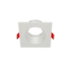 Рамка для модульного светильника Вартон FLEX 50 08 квадратная встраиваемая 90х90х30мм RAL9010 светодиодный Арт. V1-R0-00435-10002-2000000