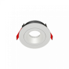 Рамка для модульного светильника Вартон FLEX 50 02 круглая встраиваемая 110х45мм RAL9010 поворотная светодиодный Арт. V1-R0-00435-10003-2000000