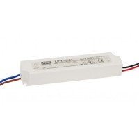 Драйвер 18 Вт 24V для светодиодной ленты MeanВтell IP67 140x30x20 мм Арт. LPH-18-24