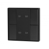 Кнопочная панель 4-х кл. (1 группа), пластиковый корпус, черн. Арт. DA-SВт-S4-PB