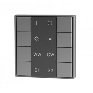 Кнопочная панель (1 группа), ССТ контроль, пластиковый корпус, серый Арт. DA-SВт-TВт-PG