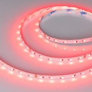 Светодиодная лента RZ-A60-8mm 24V RGB с изгибом на плоскости