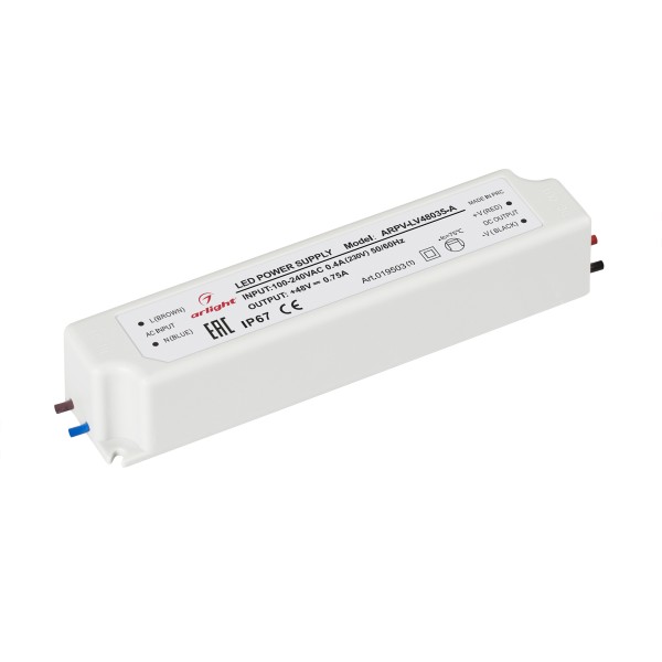 Источники напряжения ARPV-LV герметичные IP67 пластик