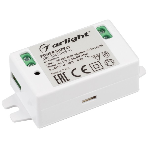 Источник напряжения ARV-S компактный IP20 для внутреннего монтажа