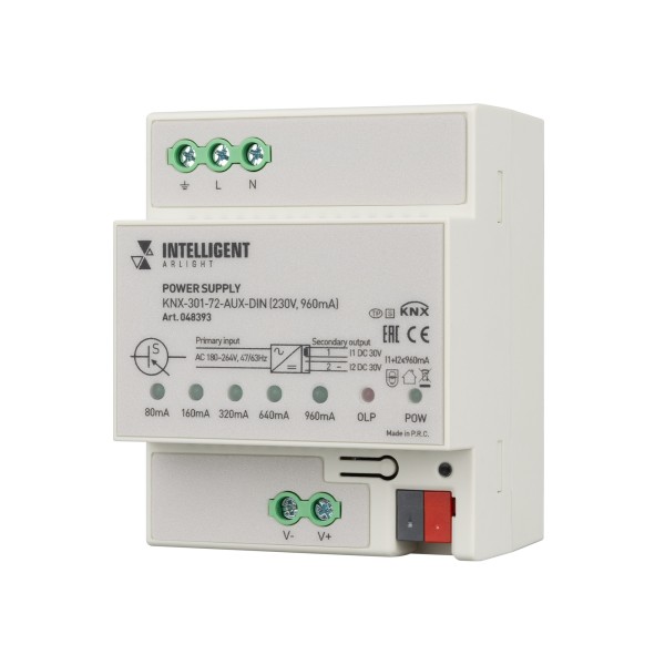 Блок питания Шина KNX для систем управления, монтаж на DIN-рейку