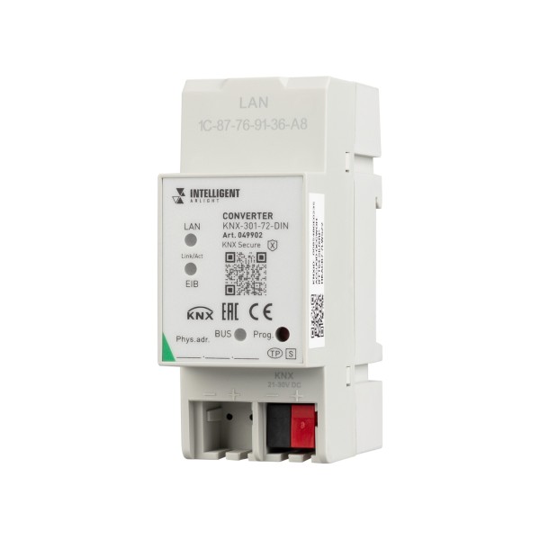 Конвертеры KNX Шлюзы KNX для монтажа на DIN-рейку