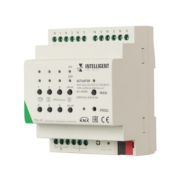 Конвертеры KNX - Актуаторы и контроллеры для монтажа