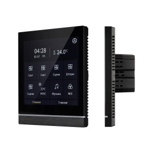 Панели с дисплеем KNX - универсальные встраиваемые панели управления