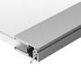 Профиль для подсветки KLUS-SHELF-GLASS накладной алюминиевый