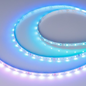 Светодиодная лента SPI-RZ-F60-6mm 12V RGB-PX1-BPT с IP20 и диммированием