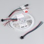 Светодиодная лента SPI-RZ-F60-6mm 12V RGB-PX1-BPT с IP20 и диммированием