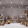 Светильник ERCON IP65 для высоких пролетов, накладной/подвесной