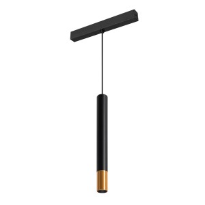 Светильник MAG-SPOT-HANG-25-R30-5W Day4000 (BK-GD, 45 deg, 24V) для магнитного монтажа