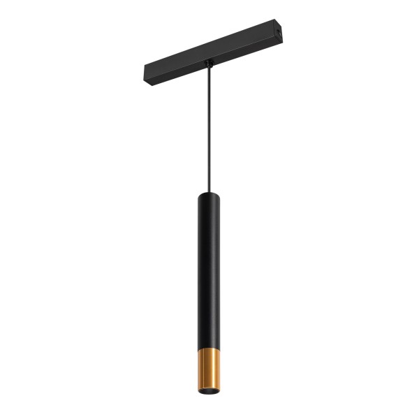 Светильник MAG-SPOT-HANG-25-R30-5W Day4000 (BK-GD, 45 deg, 24V) для магнитного монтажа