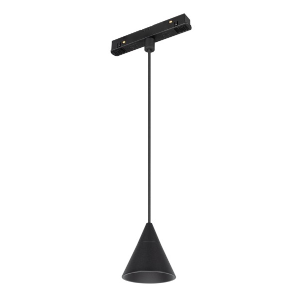 Светильник MAG-ORIENT-CONE-HANG-7W Warm3000 (BK, 40 deg, 48V) для треков