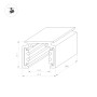 Шинопровод (mini) 48V накладной и подвесной