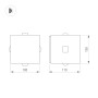 Светильник VERSATI Многолучевой накладной IP65