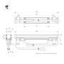 Линейный прожектор LINE WALLWASHER 24V RGB с IP65