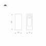 Светильник MARK для ландшафтного освещения с IP54