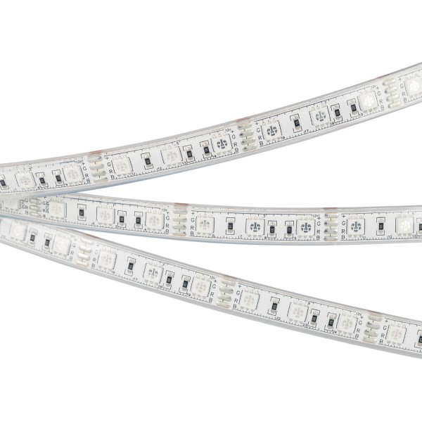LED-лента B60 IP68 12-24V 14mm RGB с защитой IP68